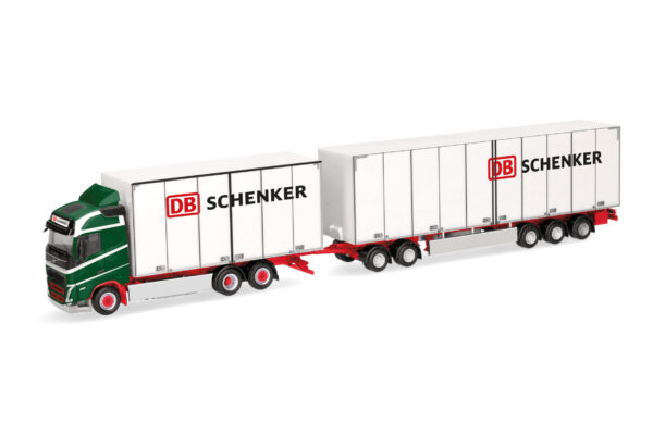 Herpa: Volvo FH GL 2020 Schwedencombi "DB Schenker"-0