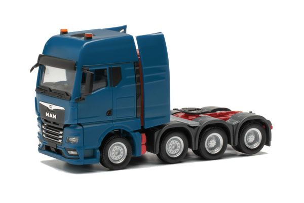 Herpa: MAN TGX GX Schwerlastzugmaschine 4achs, enzianblau