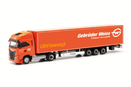 Herpa: Iveco S-Way LNG Ko-Sz. 15m "Gebrüder Weiss"-0