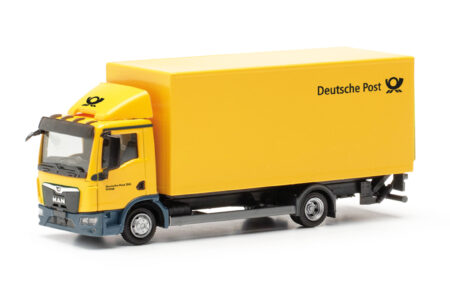 Herpa: MAN TGL Koffer-Lkw mit Ladebordwand "Post" -0