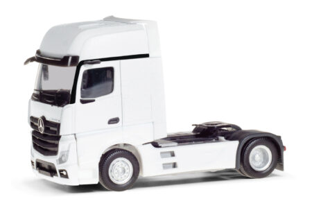 Herpa: MB Actros L GS Zugm. 2achs, weiß -0