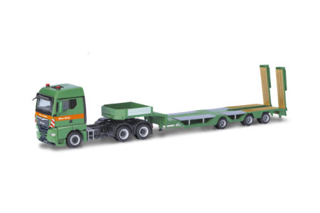 Herpa: MAN TGX GM Allrounder Tieflade-Sz. "Max Wild"-0