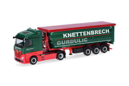 Herpa: MB Actros SS Stahlm.-Sz. "Knettenbrech & Gurdulic" -0