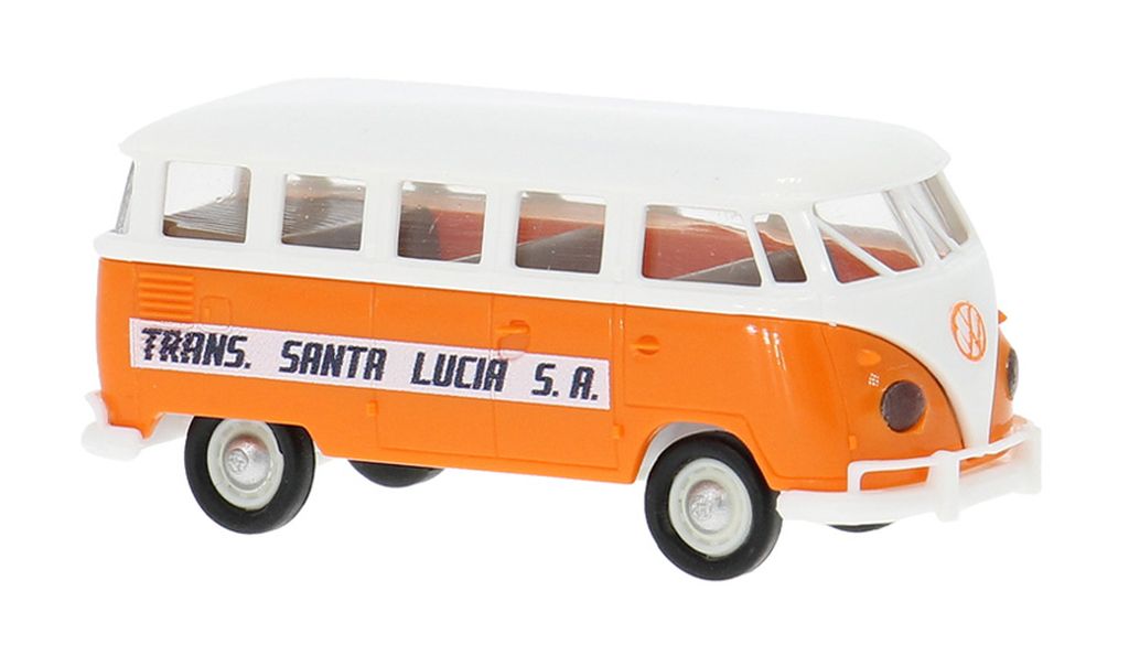 Brekina: VW T1b Mindersamba "Trans Santa Lucia S.A." (MX)