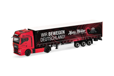 Herpa: MAN TGX GX GaPl-Sz. "Hans Möller / Wir bewegen Deutschland"
