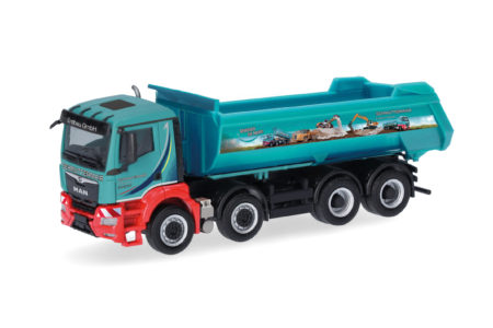Herpa: MAN TGS NN Meiller Kipper-LKW 4achs "Schmuttermair"