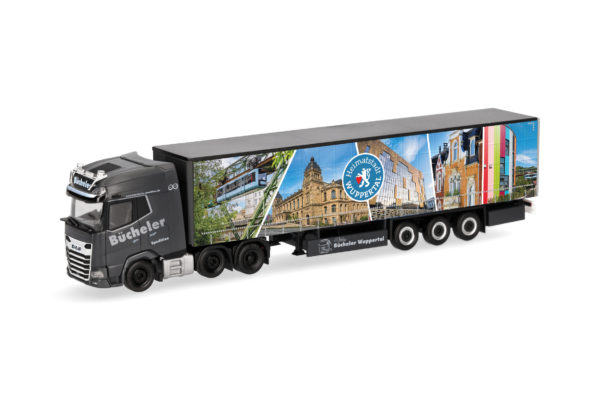 Herpa: DAF XG+ (6x2) Gardinenplanen-Sz. "Bücheler Wuppertal"