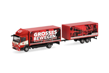 Herpa: MB Atego 13 Koffer-Hängerzug "Colonia"