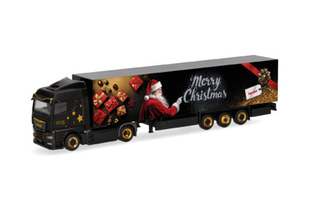 Herpa: MAN eTGX GM Koffer-Sz. "Herpa Weihnachtsmodell 2025"