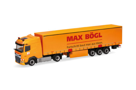 Herpa: DAF XG Gardinenplanen-Sattelzug "Max Bögl"