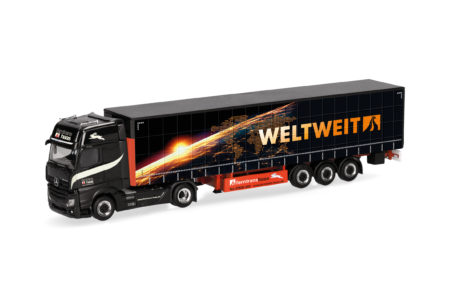 Herpa: MB Actros L 18 GS GaPl-Sz. "Ferntrans Haas/weltweit"