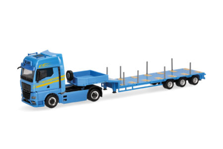 Herpa: MAN TGX GX Semitieflader-Sattelzug "Zillner"