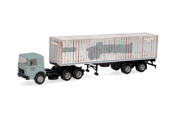 Herpa Basic: MAN F8 Container-Sattelzug "DB"