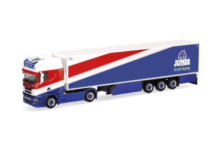 Herpa: Scania CS 20 HD KüKo-Sz. "Heide Logistik / Jumbo Fischer"