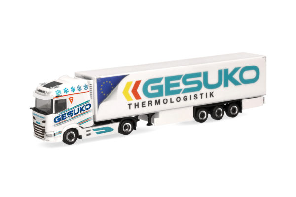 Herpa: DAF XG Kühlkoffer-Sattelzug "GESUKO"