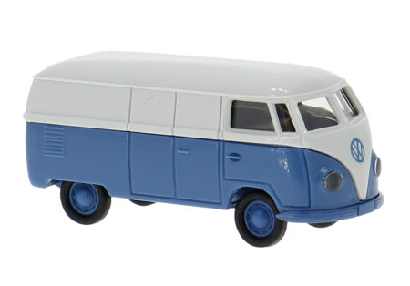 Brekina: VW T1a Kastenwagen, hellgrau/blau "Economy"