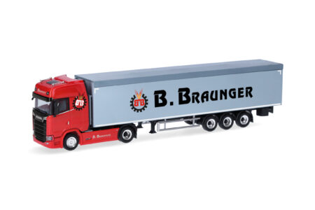 Herpa: Scania CS 20 HD Schubboden-Sz. "Braunger"
