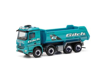 Herpa: MB Arocs Rundm.-Lkw "Gilch Erdbau und Transport"