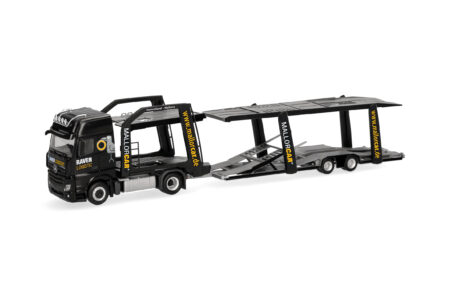 Herpa: MB Actros L 18 GS Autotransporter-Hz. "Raven Logistic"