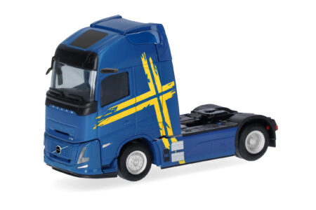 Herpa: Volvo FH Aero GL XL Electric Zugm. (2a), blau