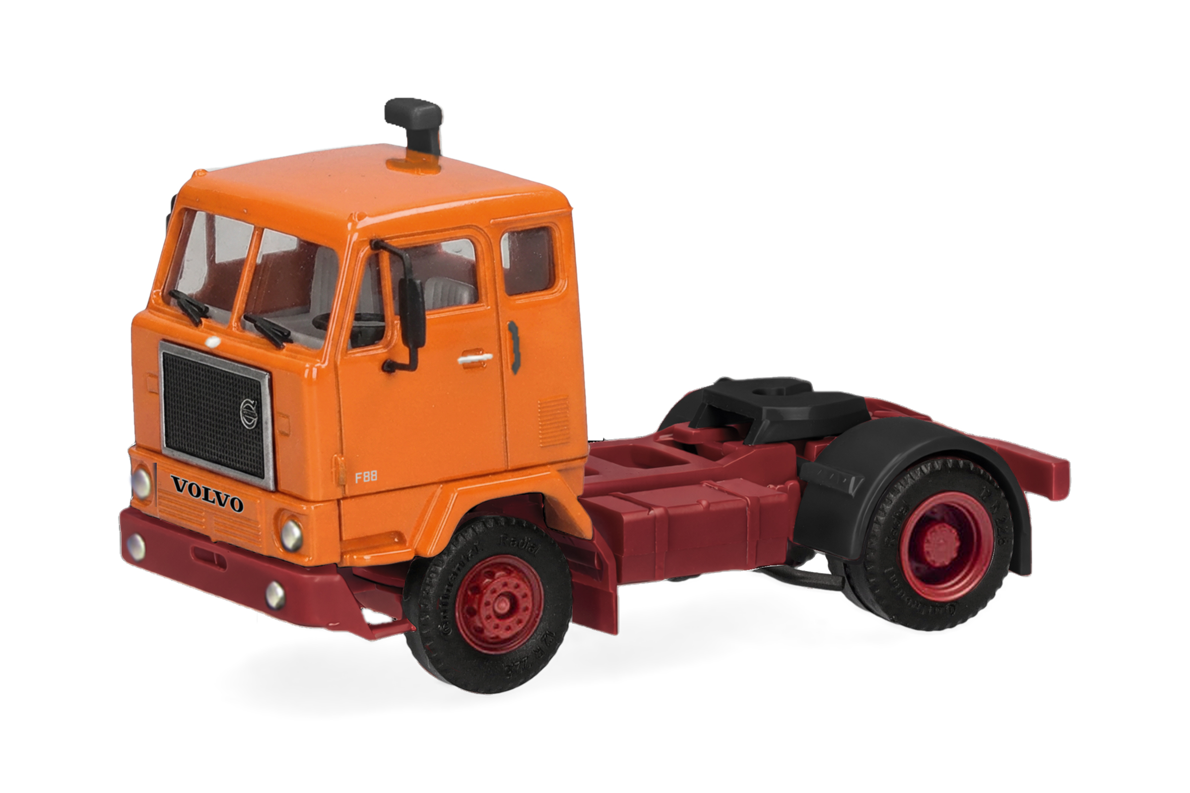 Herpa: Volvo F88 Zugmaschine (2a), orange