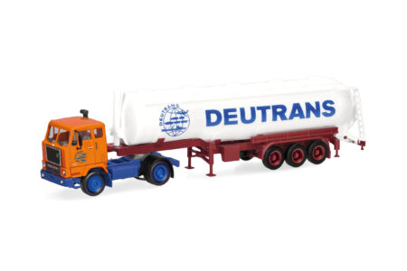 Herpa: Volvo F88 Silo-Sattelzug "Deutrans"