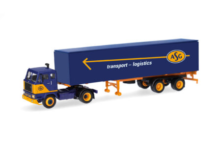 Herpa: Volvo F88 Koffer-Sattelzug "ASG" (SE)
