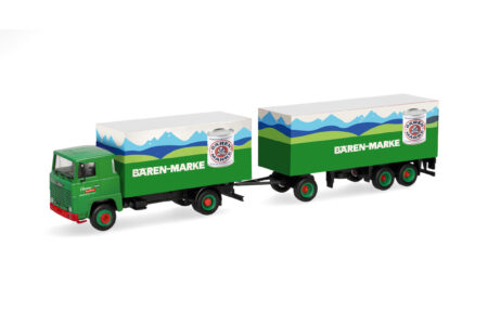 Herpa: Scania 111 Koffer-Hz. "Bärenmarke / Spedition Reiter"