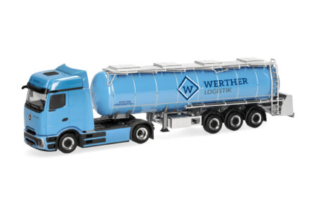 Herpa: MB eActros 600 ProCabin BS Lebensm.-Tank-Sz. "Werther"