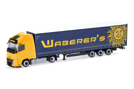 Herpa: Volvo FH Aero Gl. XL Lowliner-GaPl-Sz. "Waberer's" (HU)