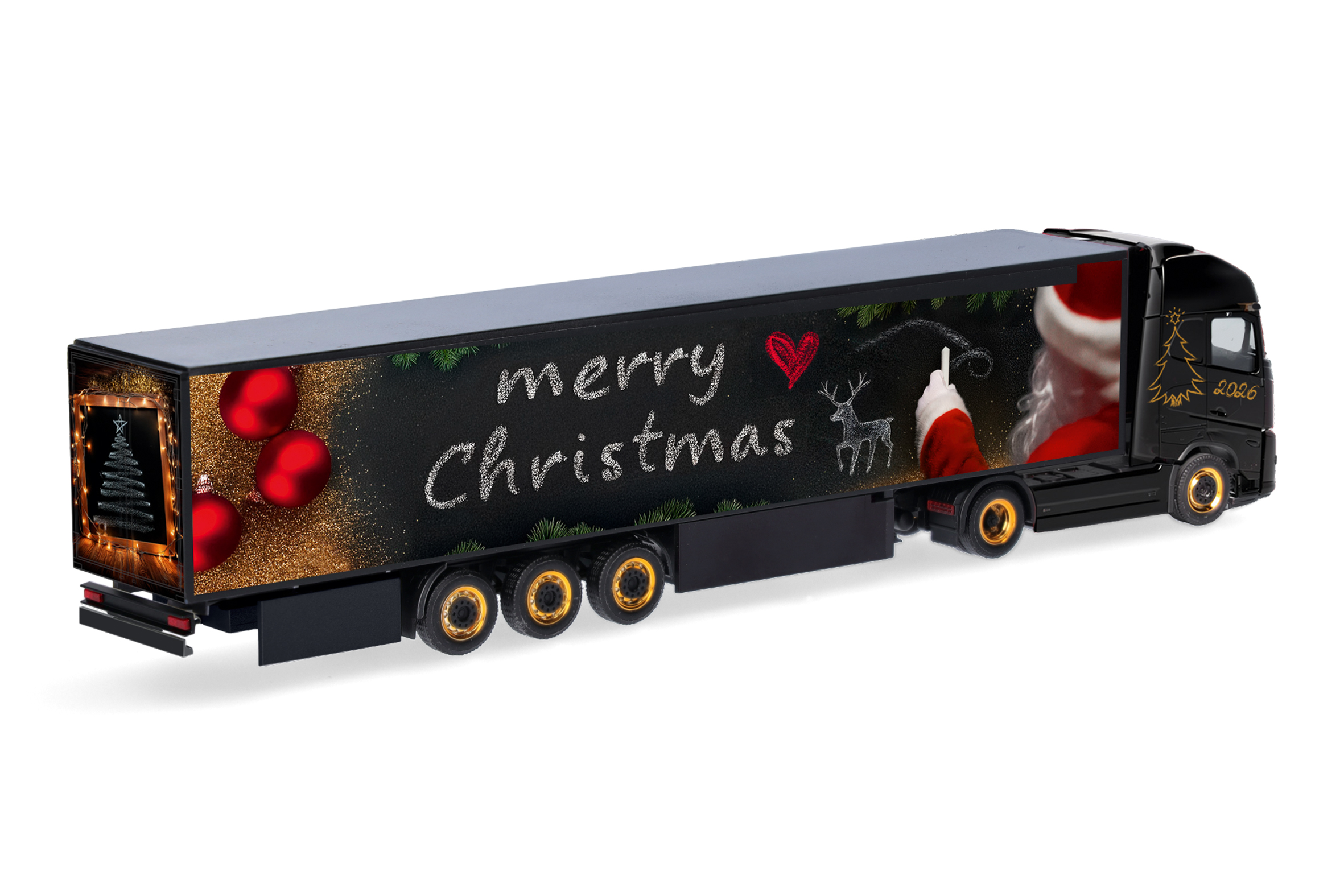 Herpa: MB eActros 600 BS Kühlkoffer-Sattelzug "Galliker" (CH) – Bild 2