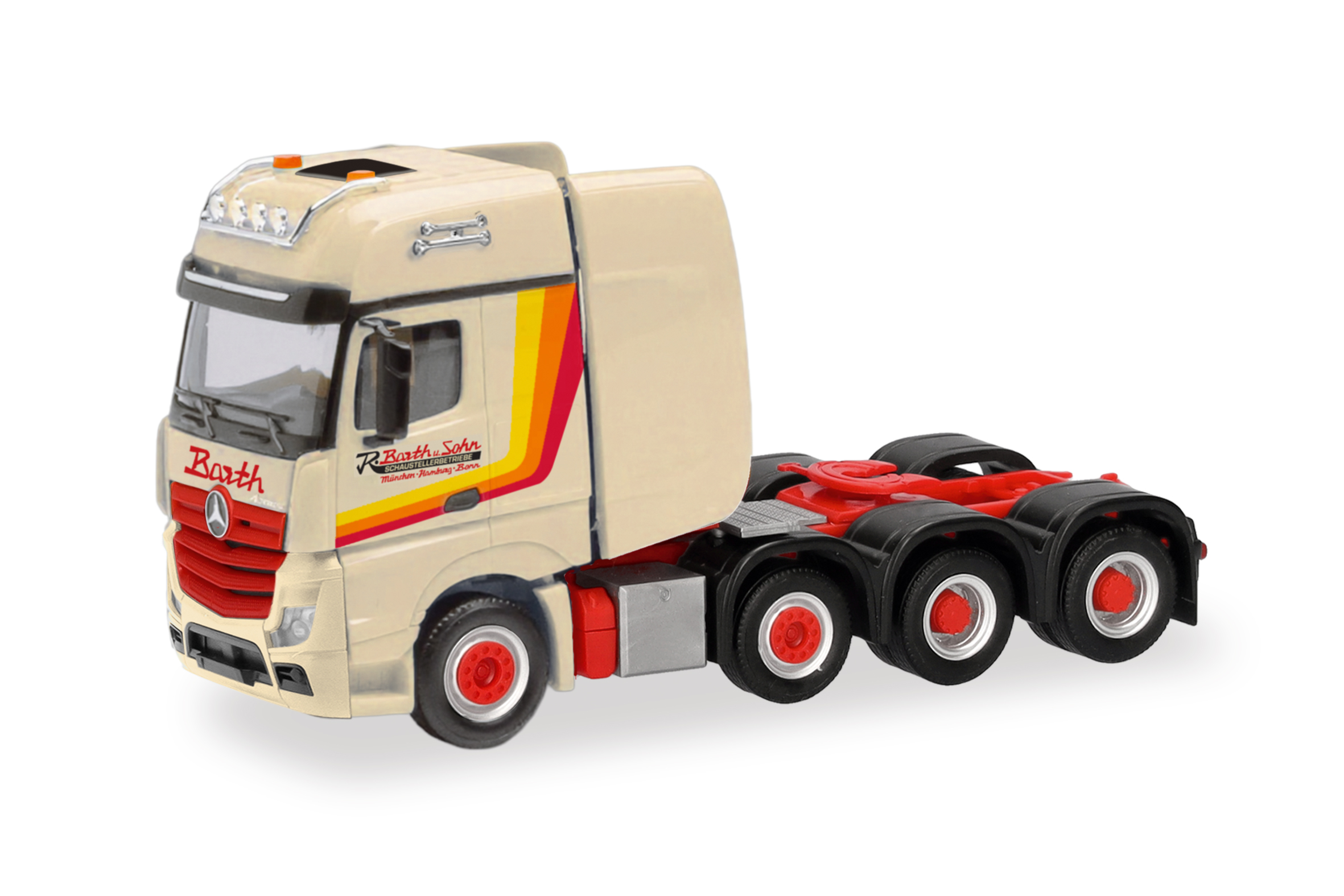 Herpa: MB Actros GS Schwerlastzugmaschine "Barth"
