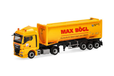 Herpa: MAN TGX GM 30ft Drucksilo-Cont.-Sz. "Max Bögl"