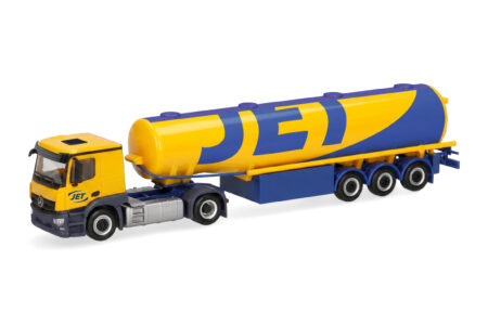 Herpa: MB Classicspace Benzintank-Sattelzug "Jet"