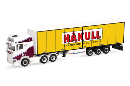Herpa: Scania CR 20 HD 6x4 Koffer-Sz. "Hakull" (NOR)