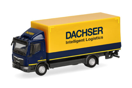 Herpa: MAN TGL 12t Koffer-Lkw mit Ladebordwand "Dachser"