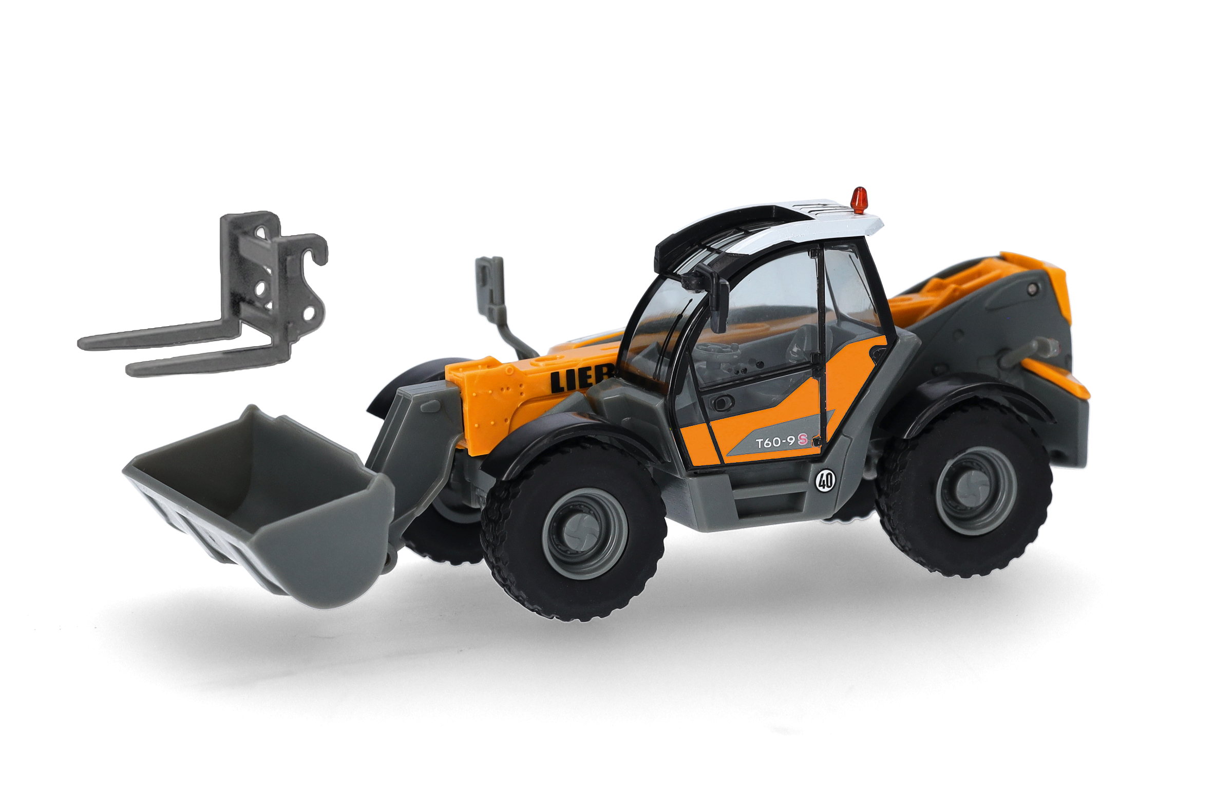 Herpa: Liebherr Teleskoplader T60-9S, kommunalorange