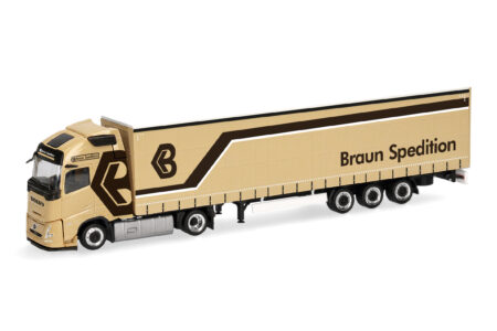 Herpa: Volvo FH Aero GL XL Jumbo-GaPl-Sz. "Braun" (A)