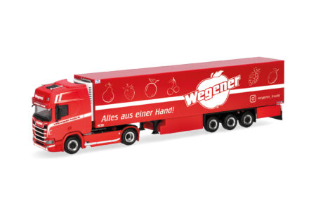 Herpa: Scania CR 20 HD KüKo-Sz. "Wegener Frucht / Altes Land"
