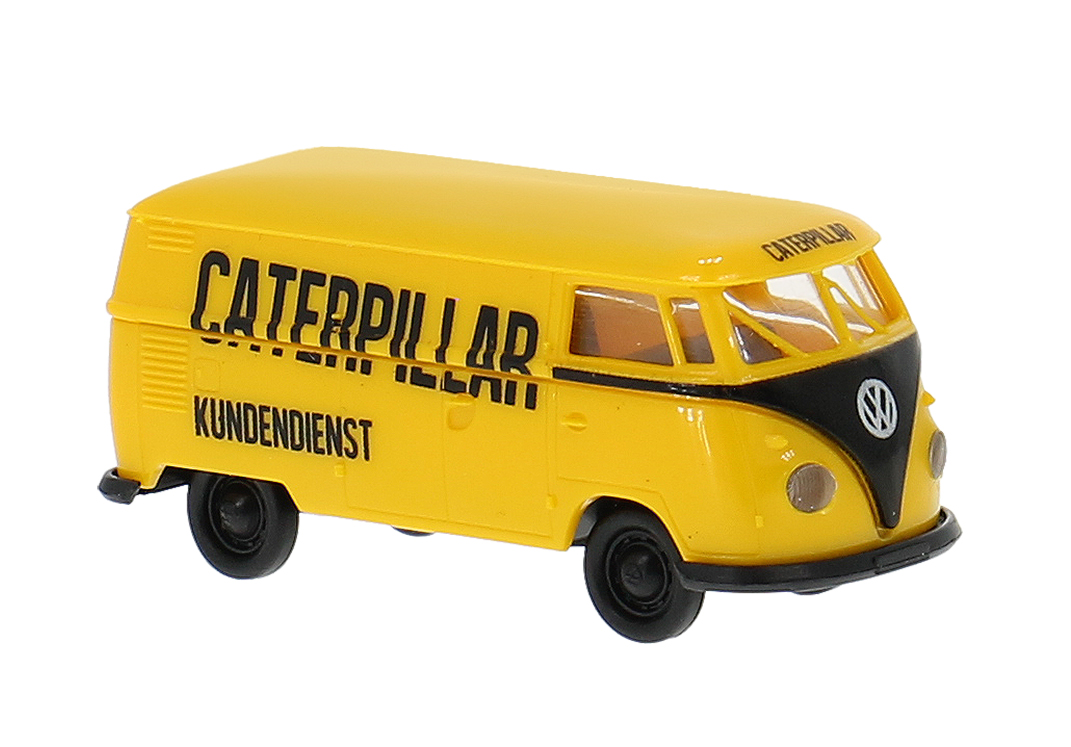 Brekina: VW T1b Kastenwagen "Caterpillar"