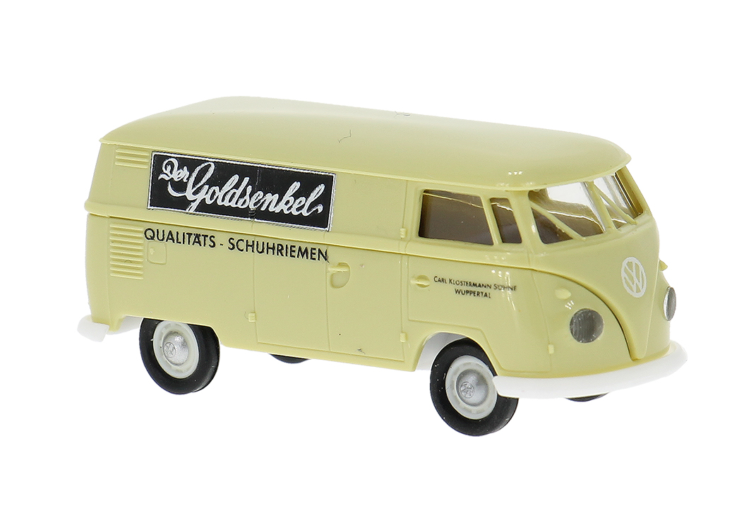 Brekina: VW T1b Kastenwagen "Goldsenkel"