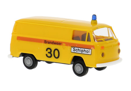 Brekina: VW T2 Kombi "Brandweer Schiphol" (NL)