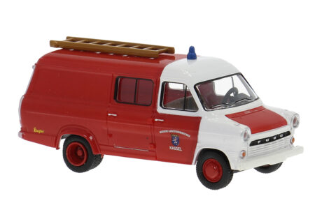 Brekina: Ford Transit (1970) "Hessische Landesfeuerwehrschule"
