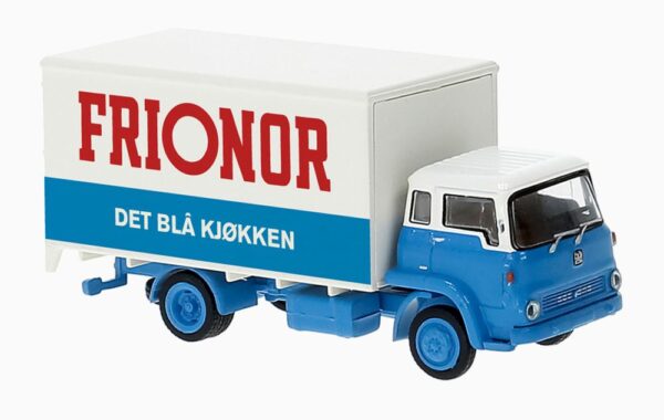 Brekina: Bedford TK Koffer-Lkw "Frionor" (DK)-0