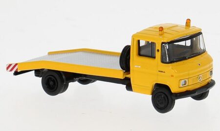 Brekina: Mercedes L 608 D Abschleppwagen (1968), gelb