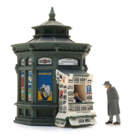 Artitec 1/87 (H0): Französischer Zeitungskiosk + Figur