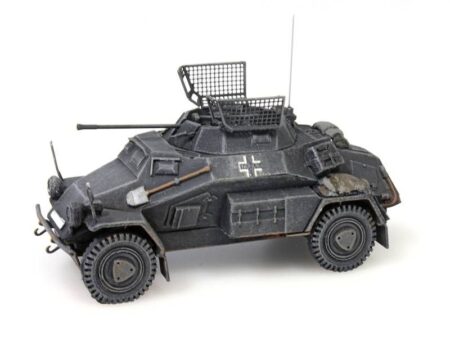 Artitec 1/87 (H0): Sd.Kfz. 222 Leichter Panzerspähwagen, 20-mm-Kanone, grau