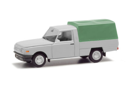 Herpa: Wartburg 353 Trans '85 mit Plane, lichtgrau