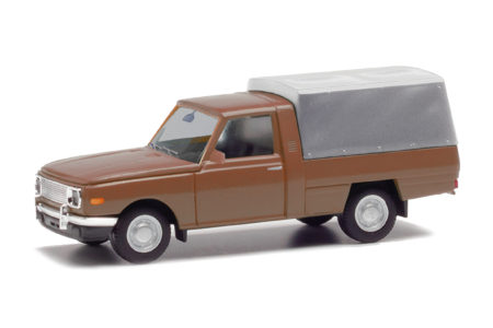 Herpa: Wartburg 353 Trans '66 mit Plane, braun