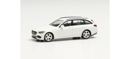 Herpa: Mercedes-Benz C-Klasse T-Modell, polarweiß-0